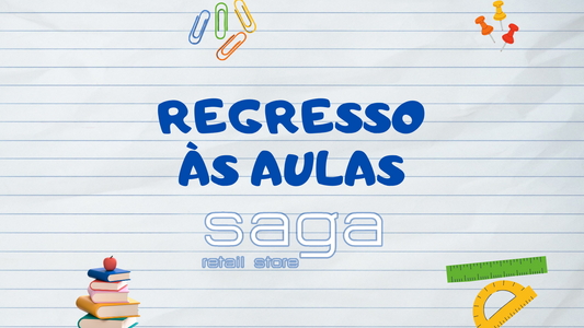 Conta com a Saga Retail Store para um regresso às aulas formidável.