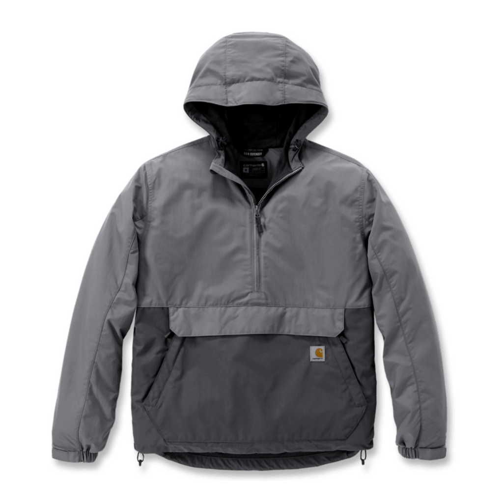 Blusão de homem Carhartt Anorak Rain Defender em Cinzento
