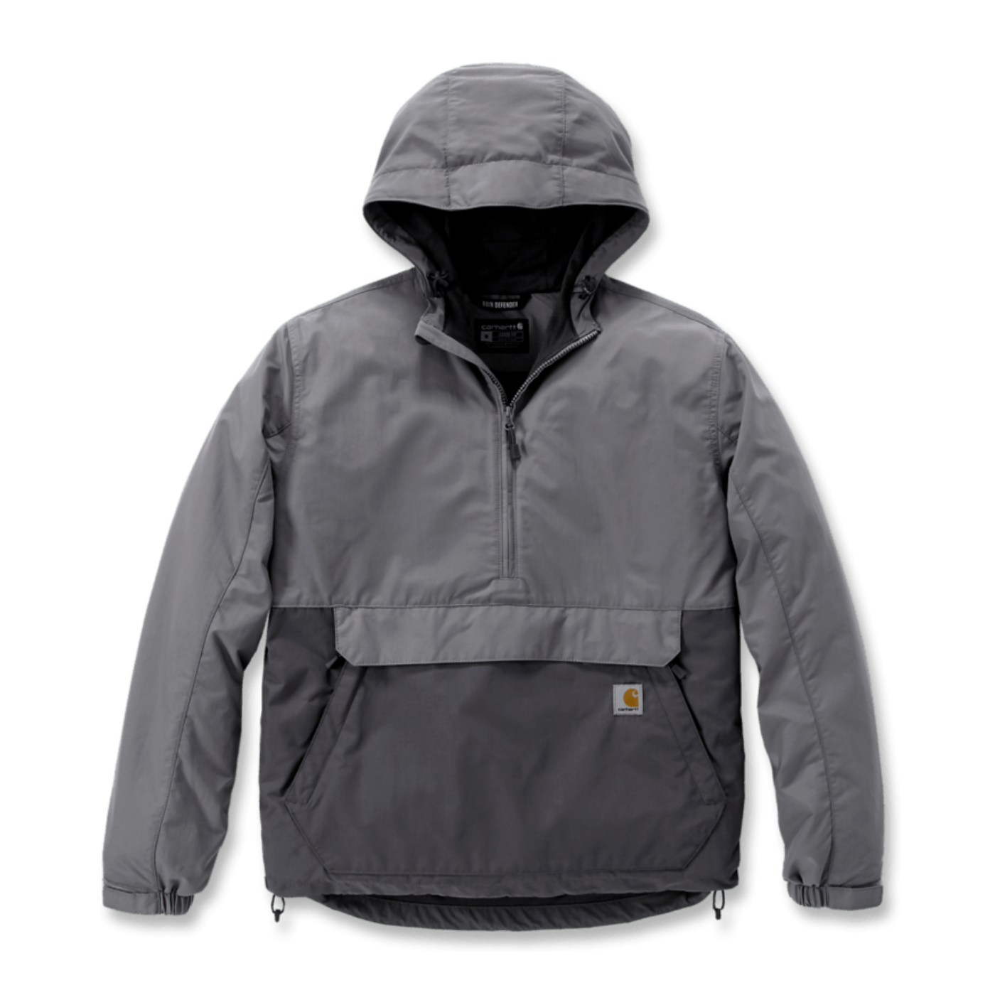 Blusão de homem Carhartt Anorak Rain Defender em Cinzento