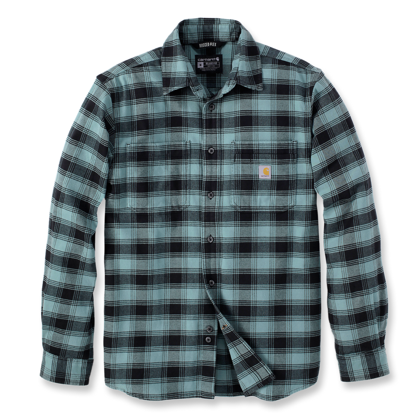 Casaco Flannel Plaid Carhartt Verde