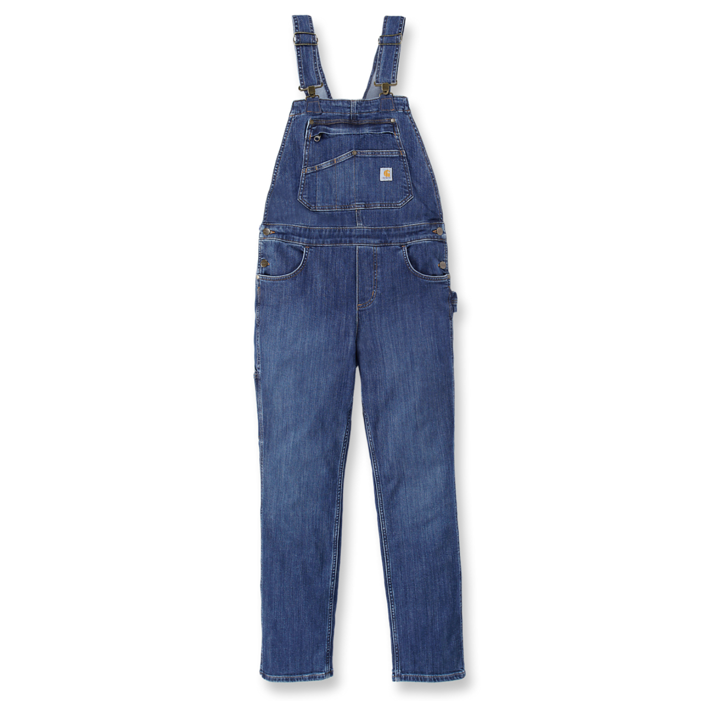 Jardineiras de mulher em Ganga Carhartt Relaxed em azul