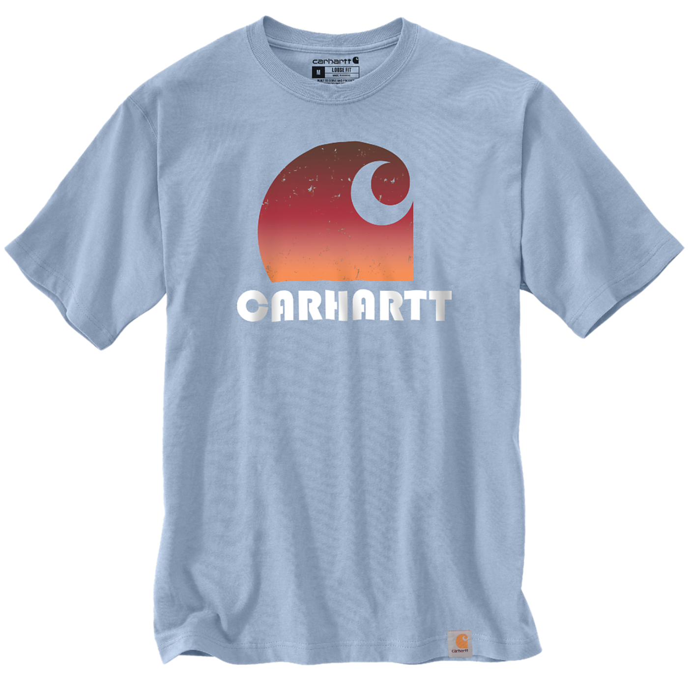 T-Shirt Loose Fit Graphic Carhartt Azul