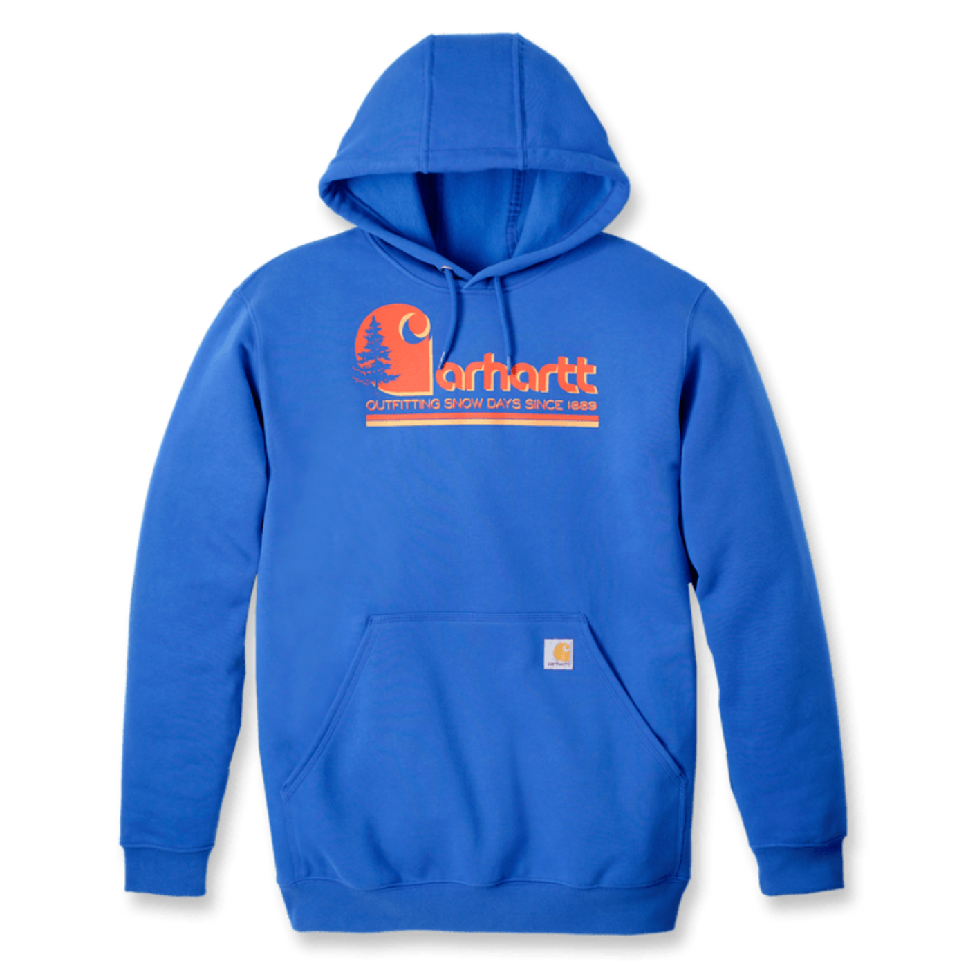 Carhartt Men's Graphic Hoodie Blue