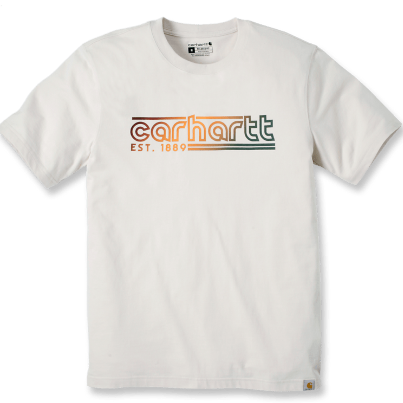 T-Shirt Logo Graphic Carhartt Branca