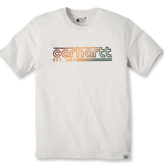 T-Shirt Logo Graphic Carhartt Branca