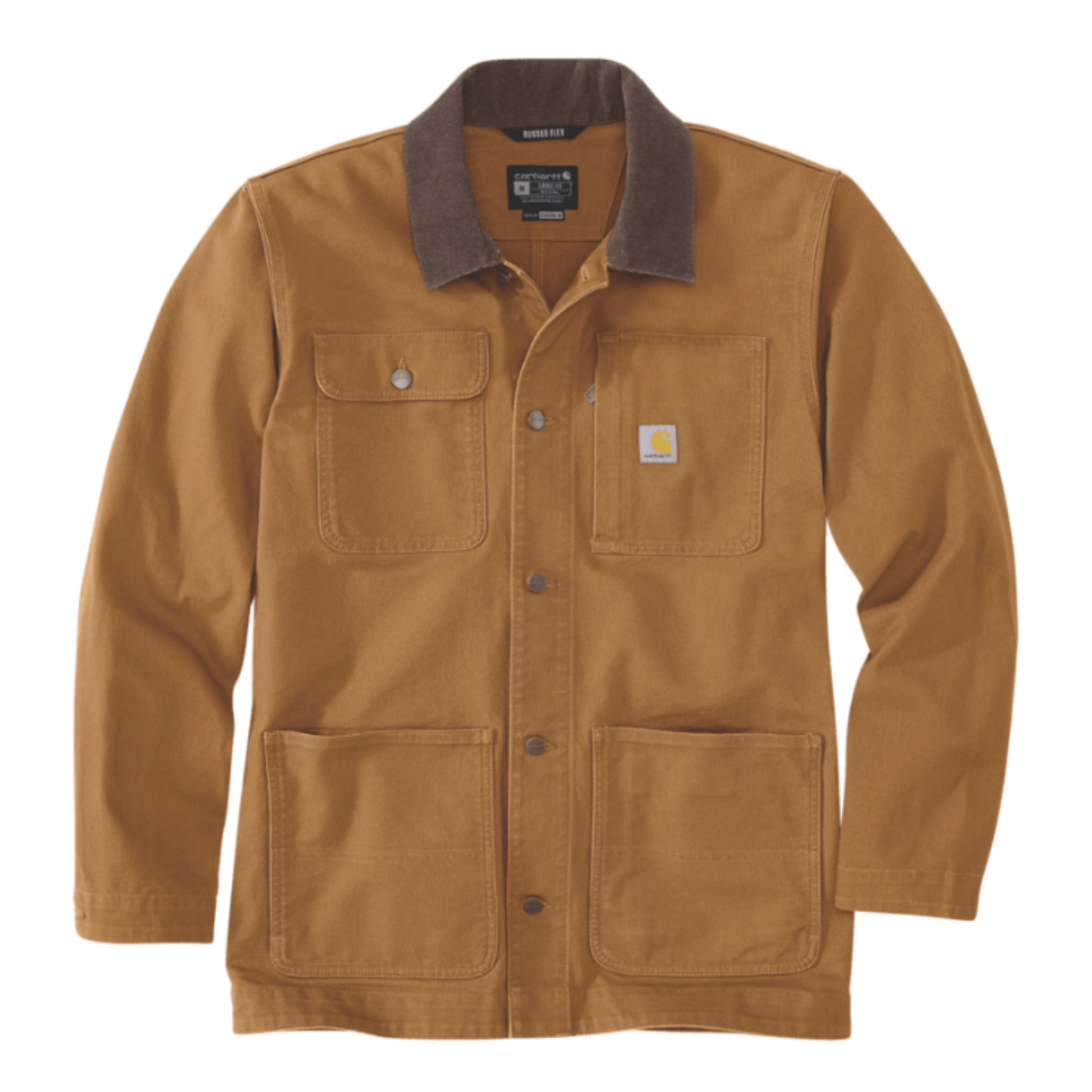 Casaco de homem Carhartt Loose Fit Duck em Castanho