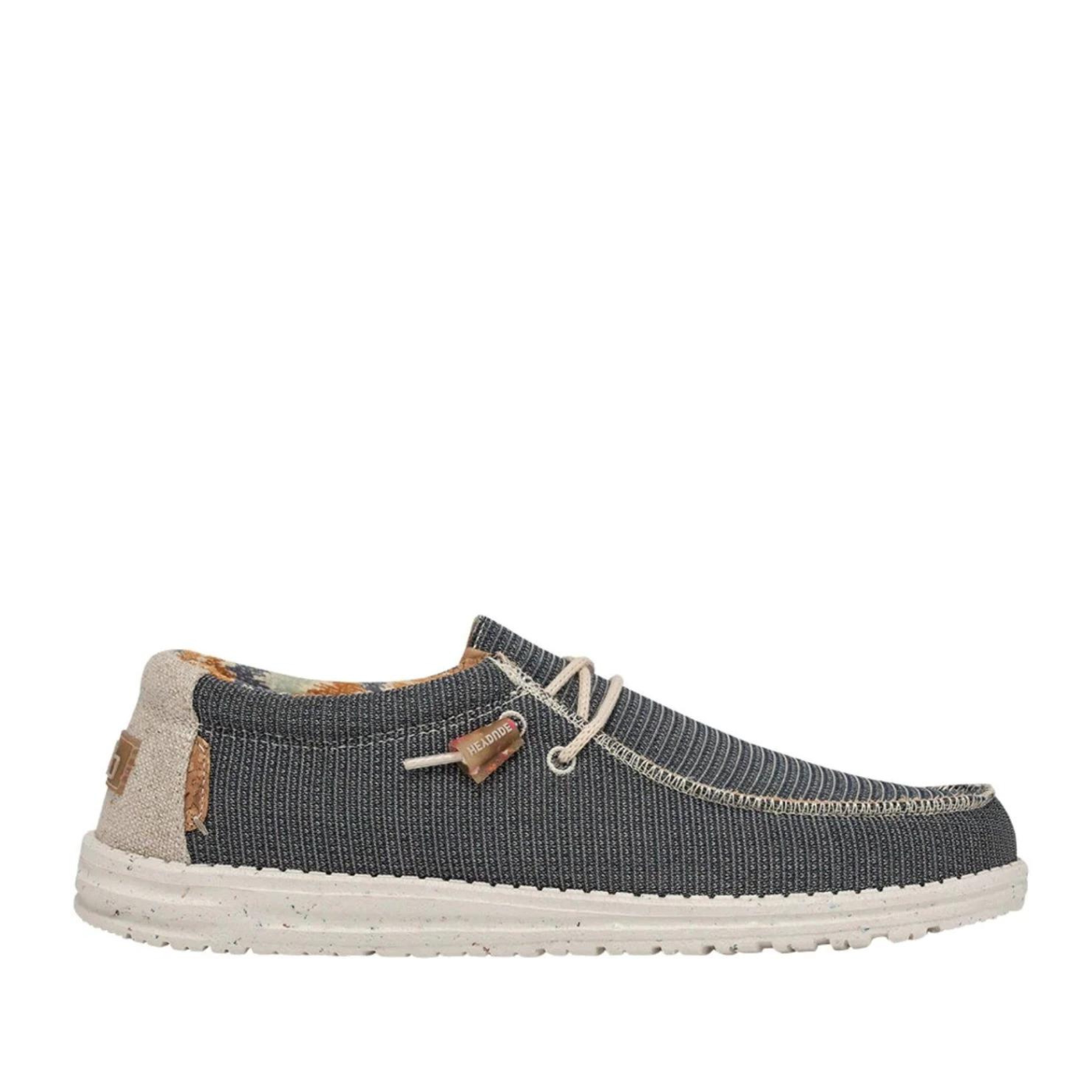Wally Eco Sox Moccasin Blue Hey Dude