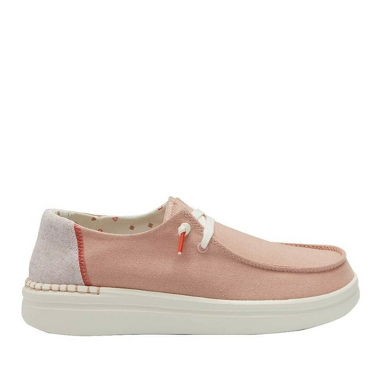 Moccasin Wendy Rise Pink Hey Dude