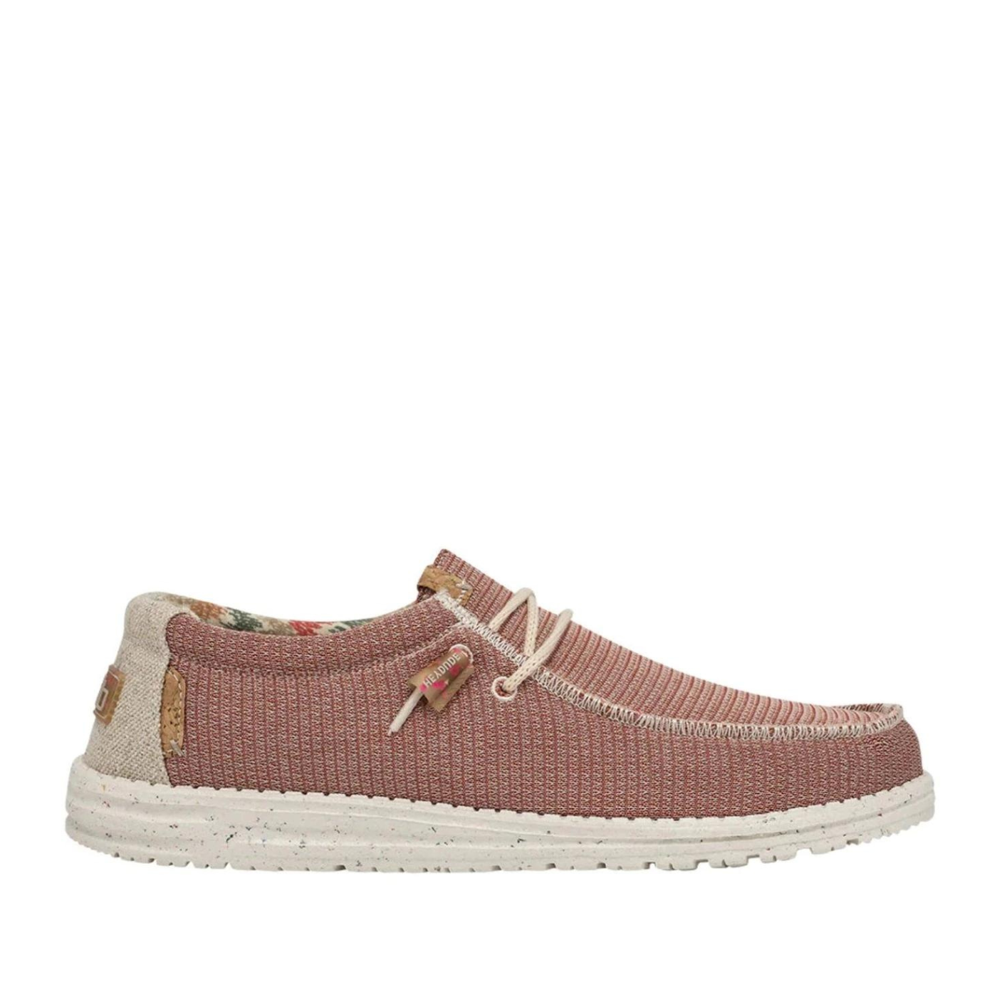 Moccasin Eco Sox Salmon Hey Dude