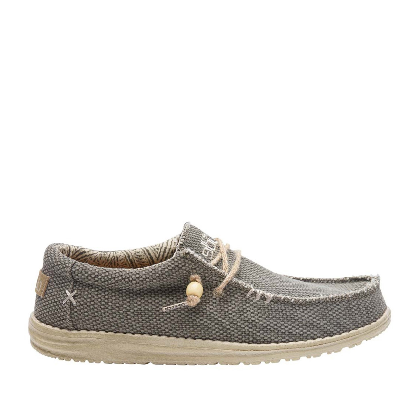Moccasin Wally Braided Army Hey Dude