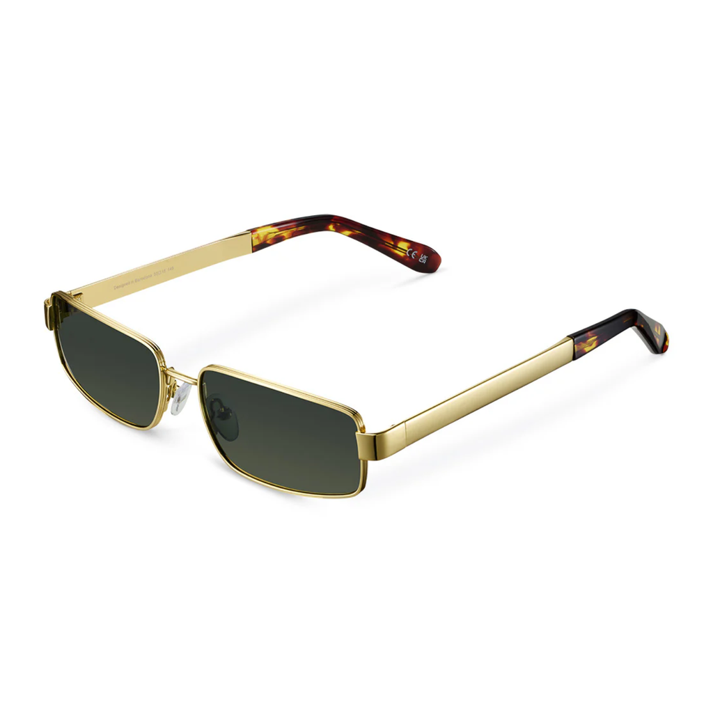 Meller Jelani Gold Olive Sunglasses