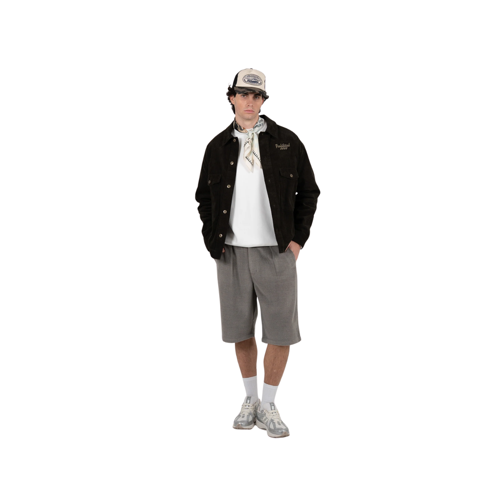 Prohibited Pitstop Brown Overshirt