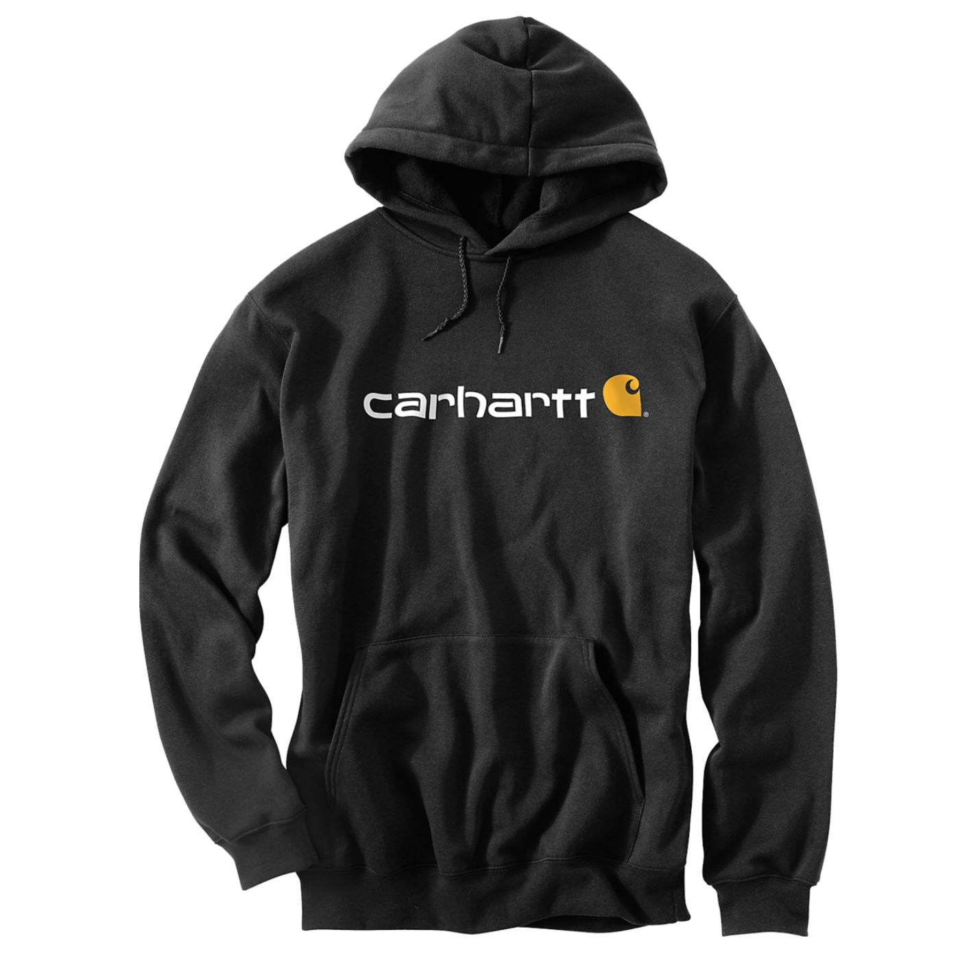 Signature Logo Carhartt hooded sweatshirt