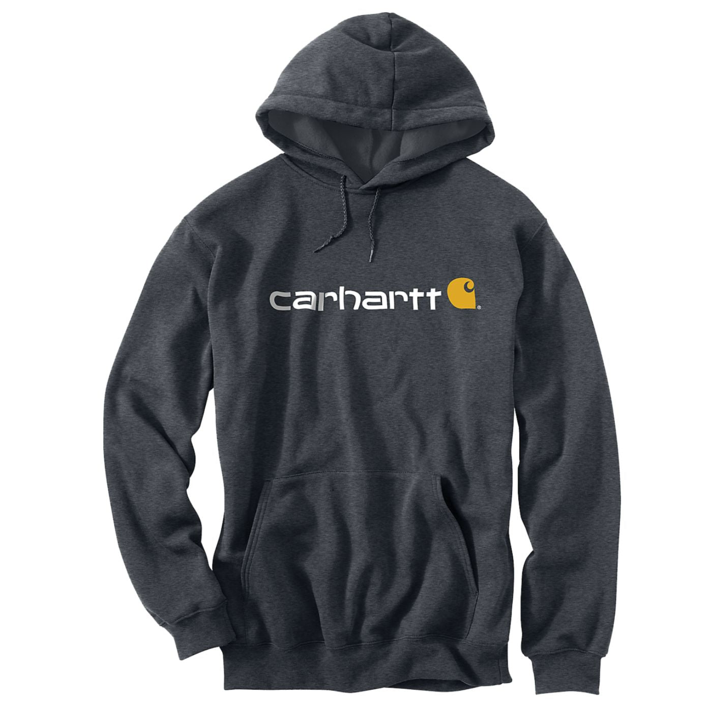 Signature Logo Carhartt hooded sweatshirt