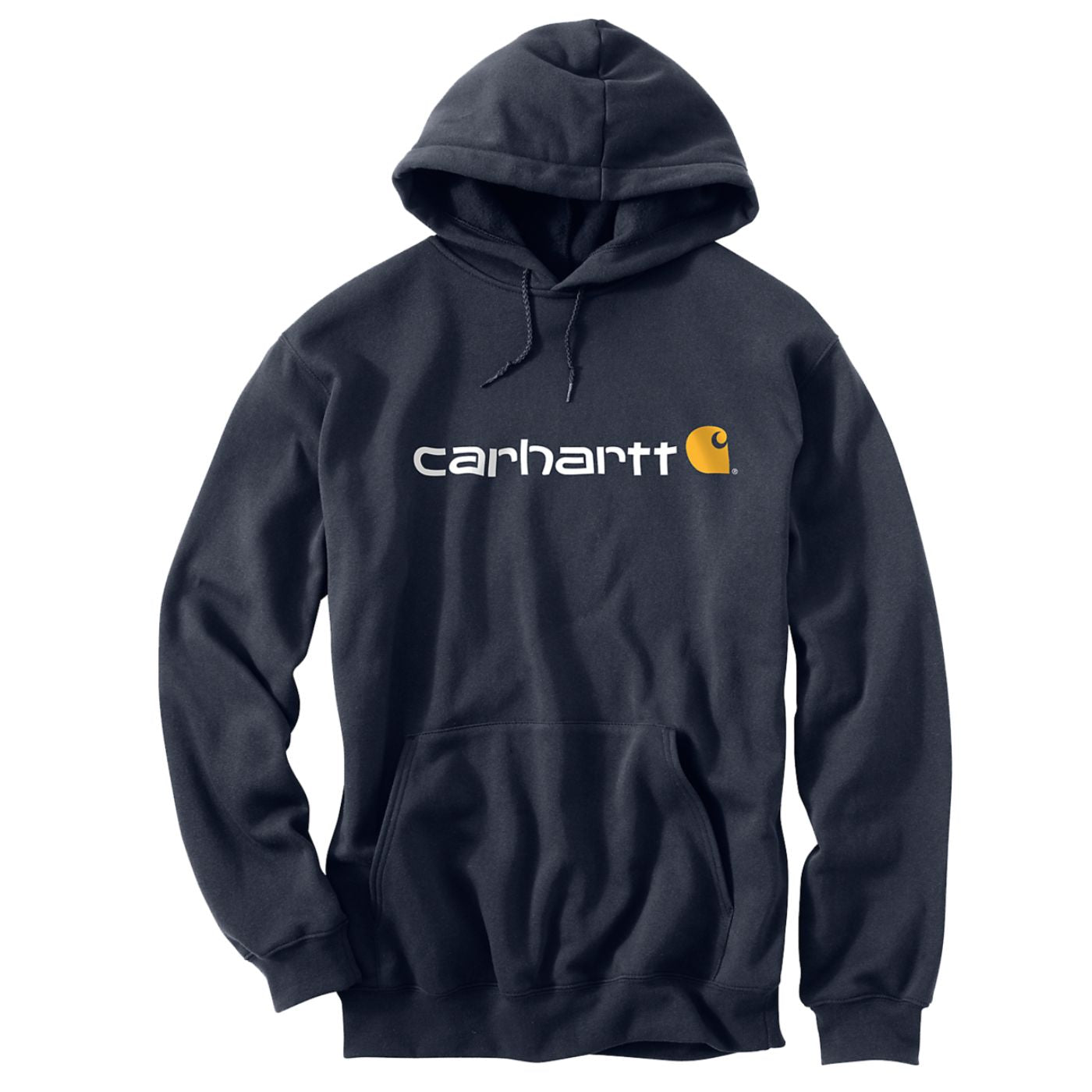 Signature Logo Carhartt hooded sweatshirt