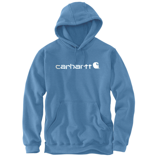 Signature Logo Carhartt hooded sweatshirt