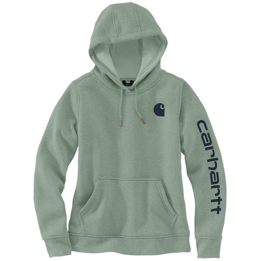 Sweatchirt with hood Logo Sleeve Carhartt