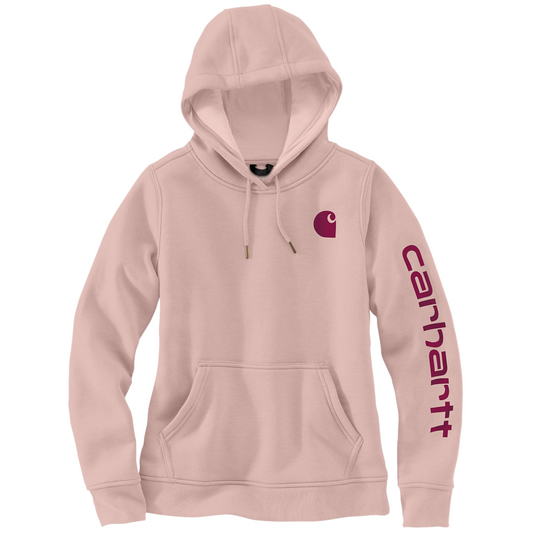 Sweatchirt with hood Logo Sleeve Carhartt