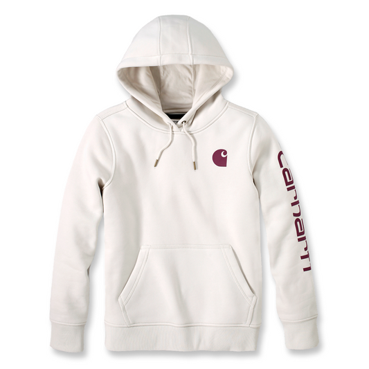 Sweatchirt with hood Logo Sleeve Carhartt