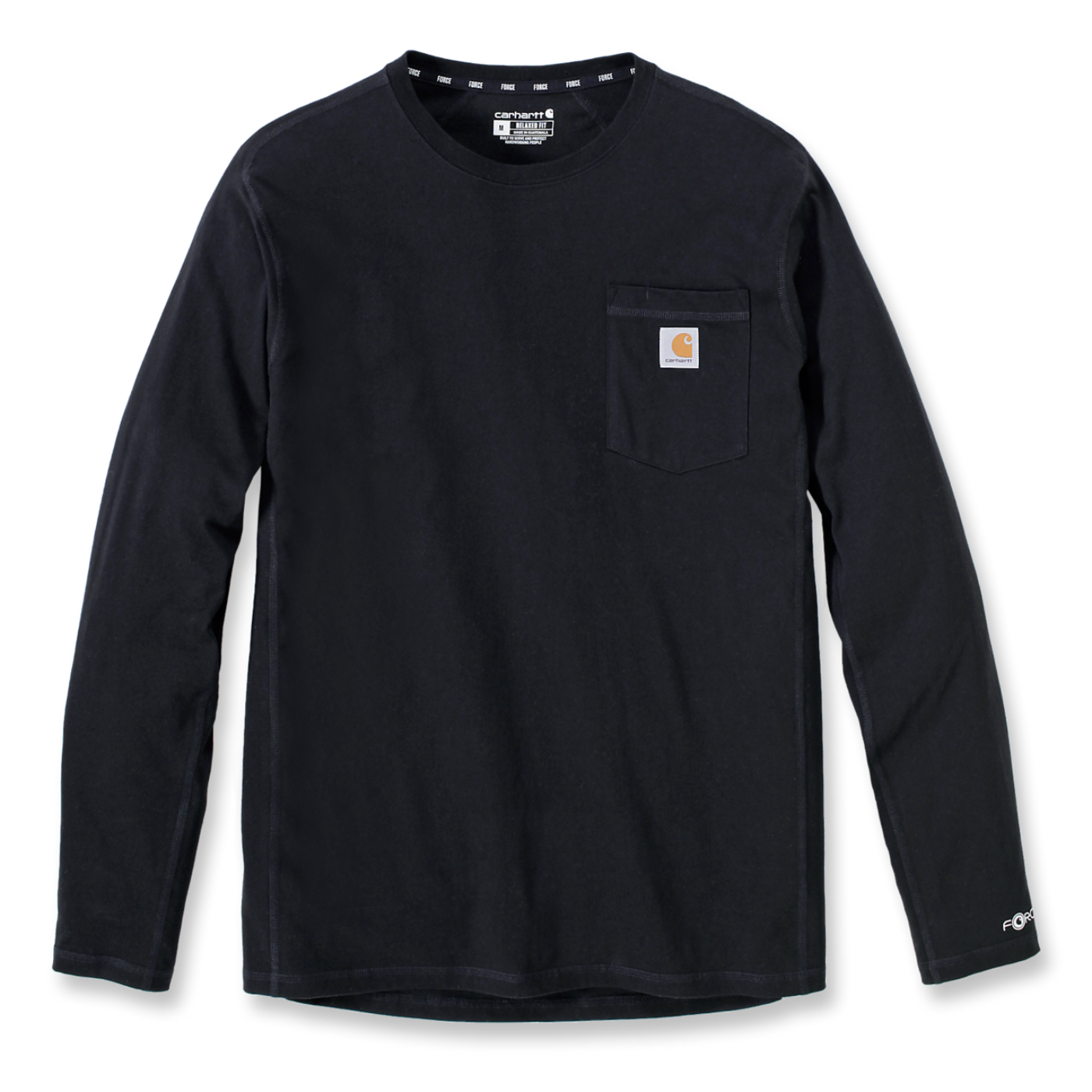 Camisola Force Flex Pocket Carhartt Preta