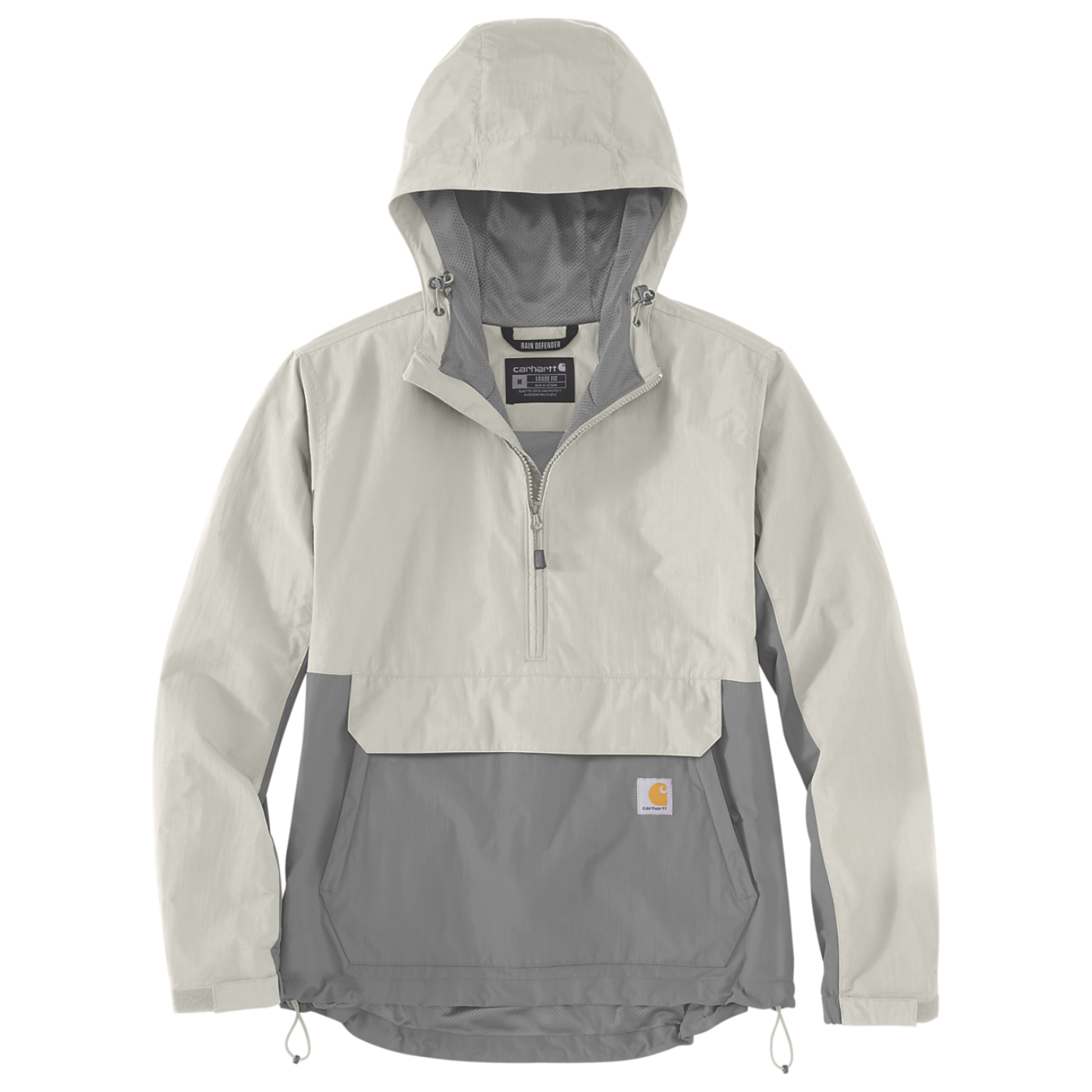 Anorak Rain Defender de Carhartt para mujer en blanco