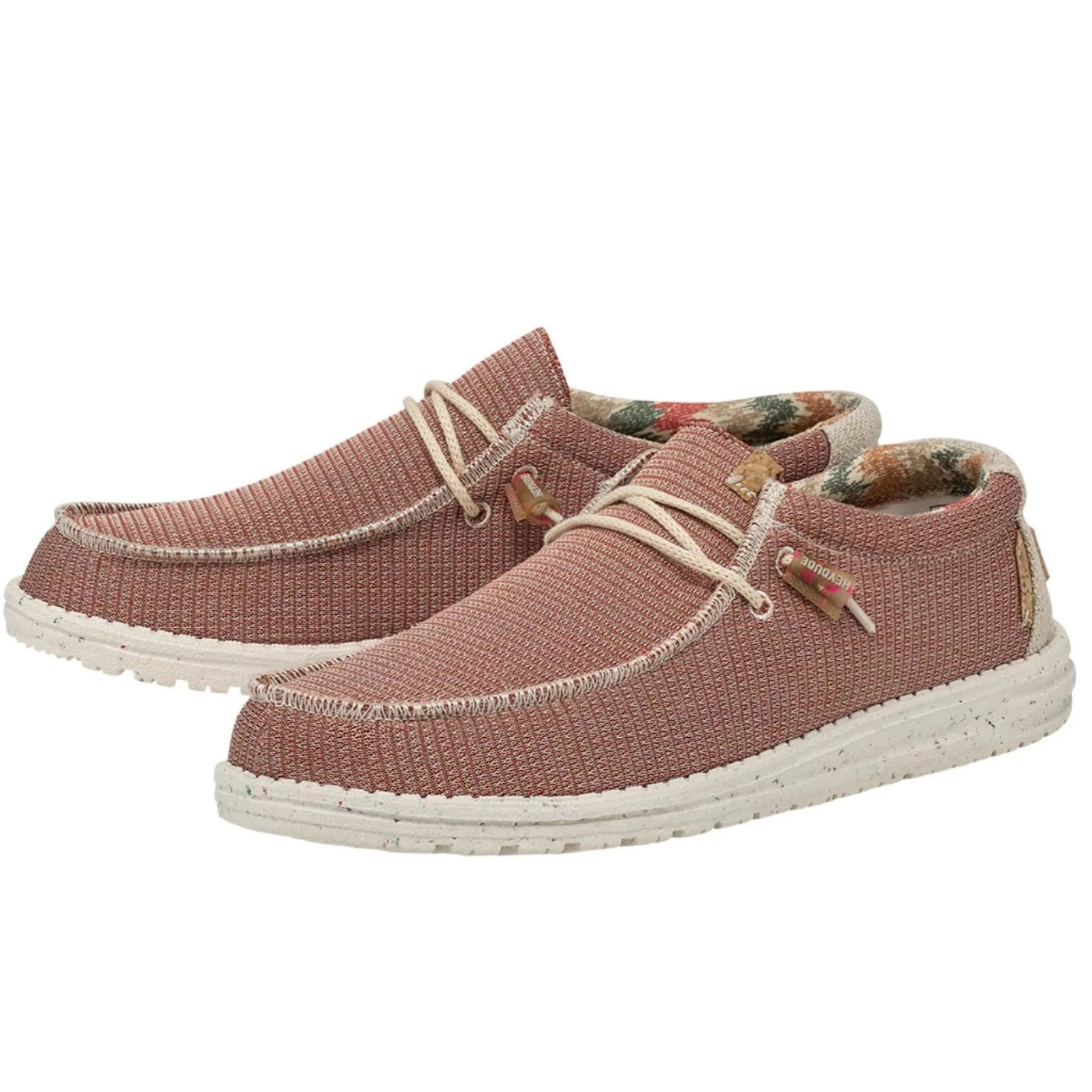 Moccasin Eco Sox Salmon Hey Dude