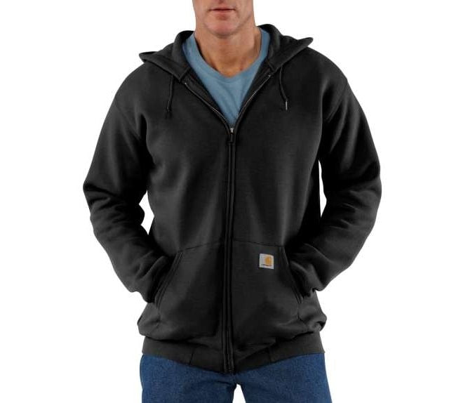 Casaco c/capuz Zip Hooded Carhartt Preto