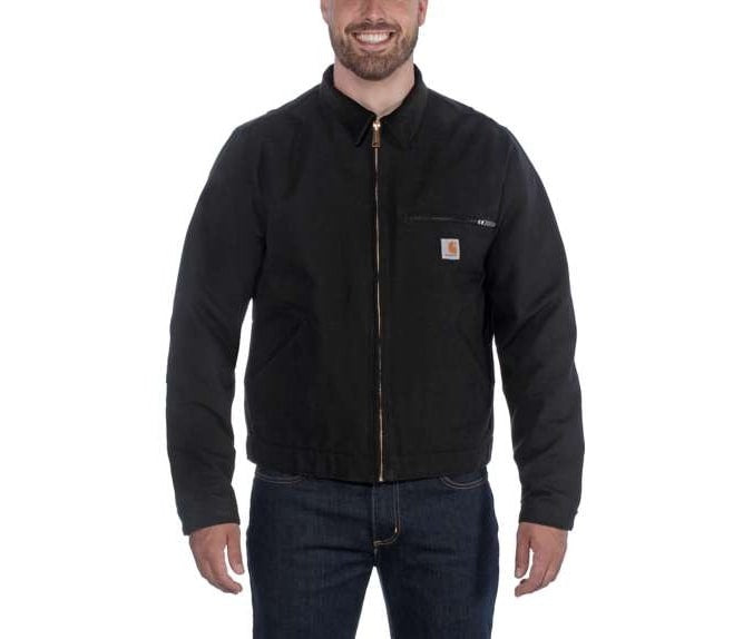 Carhatt Duck Detroit Jacket in Black