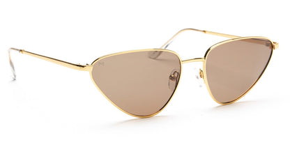 Leiza Gold Kakao Sunglasses