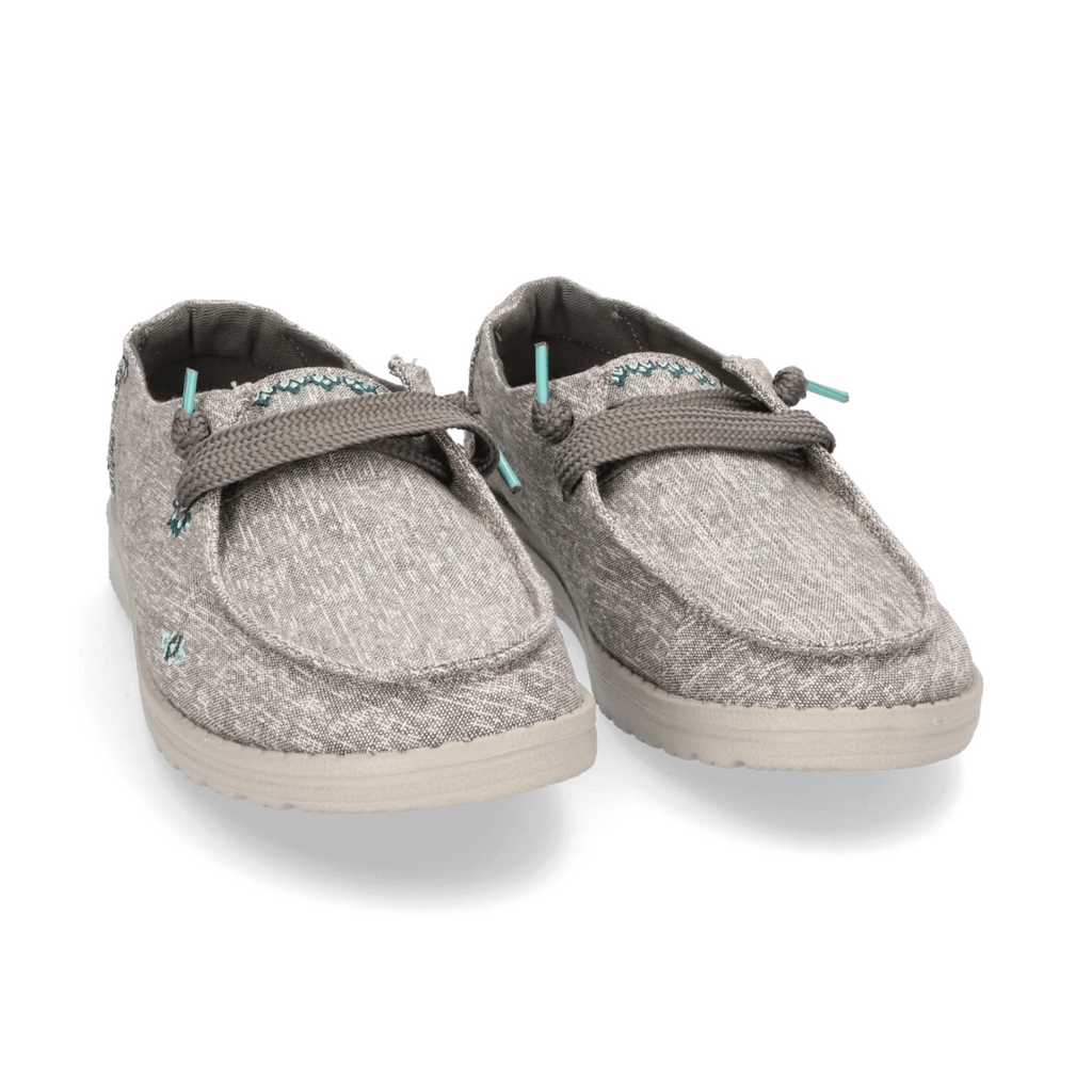 Moccasin Wendy Flora Gray Hey Dude