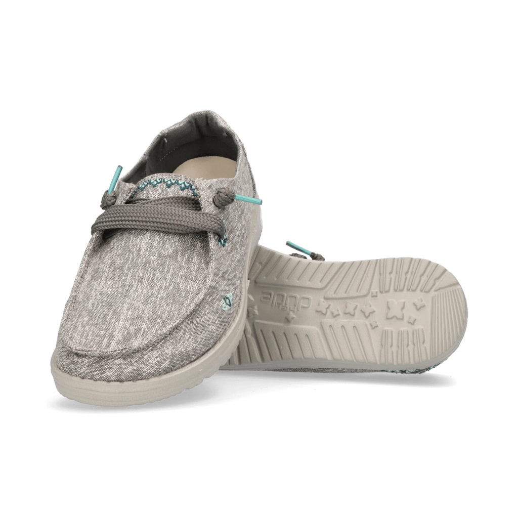 Moccasin Wendy Flora Gray Hey Dude