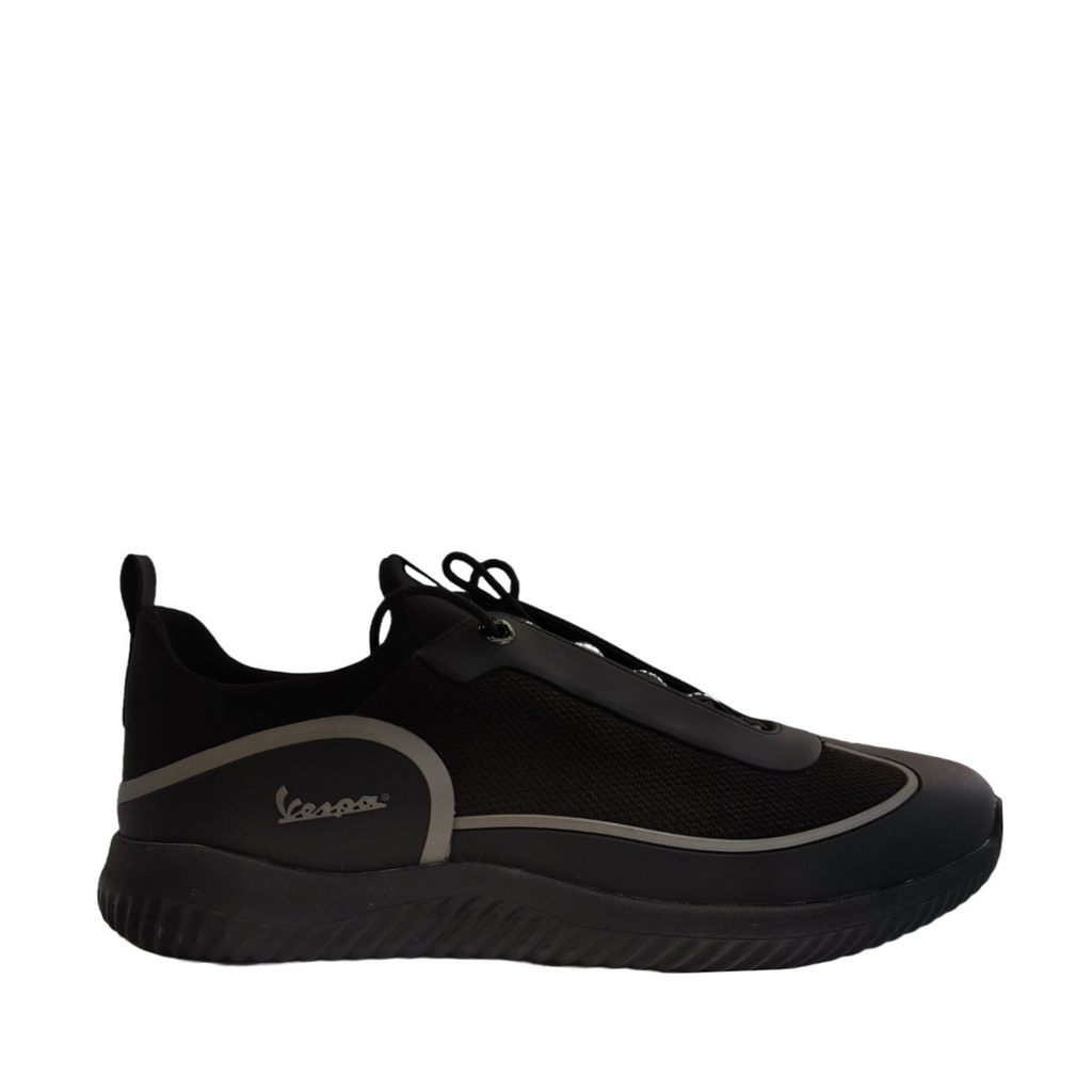 Vespa Spark Men's Black Sneakers