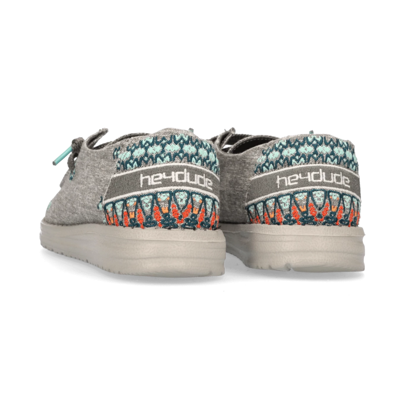 Mocassin Wendy Flora Cinza Hey Dude