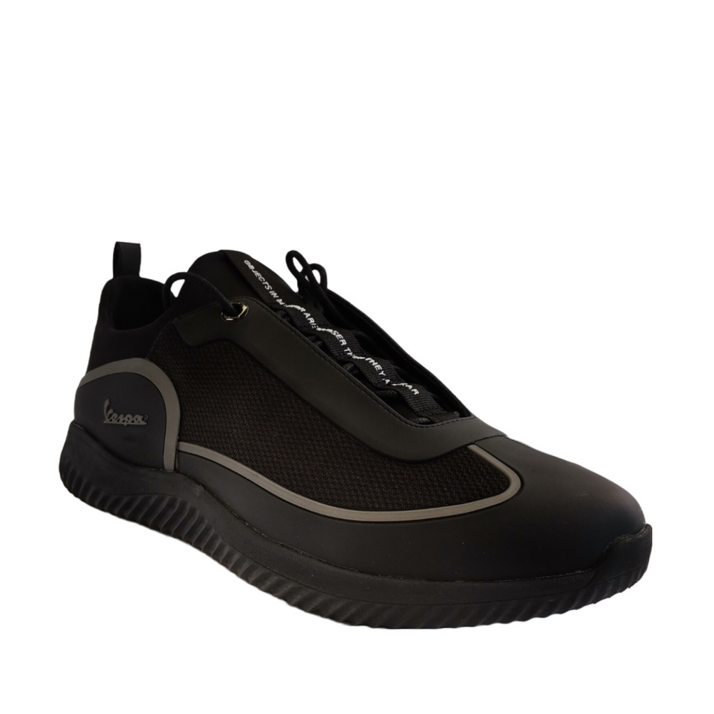 Vespa Spark Men's Black Sneakers