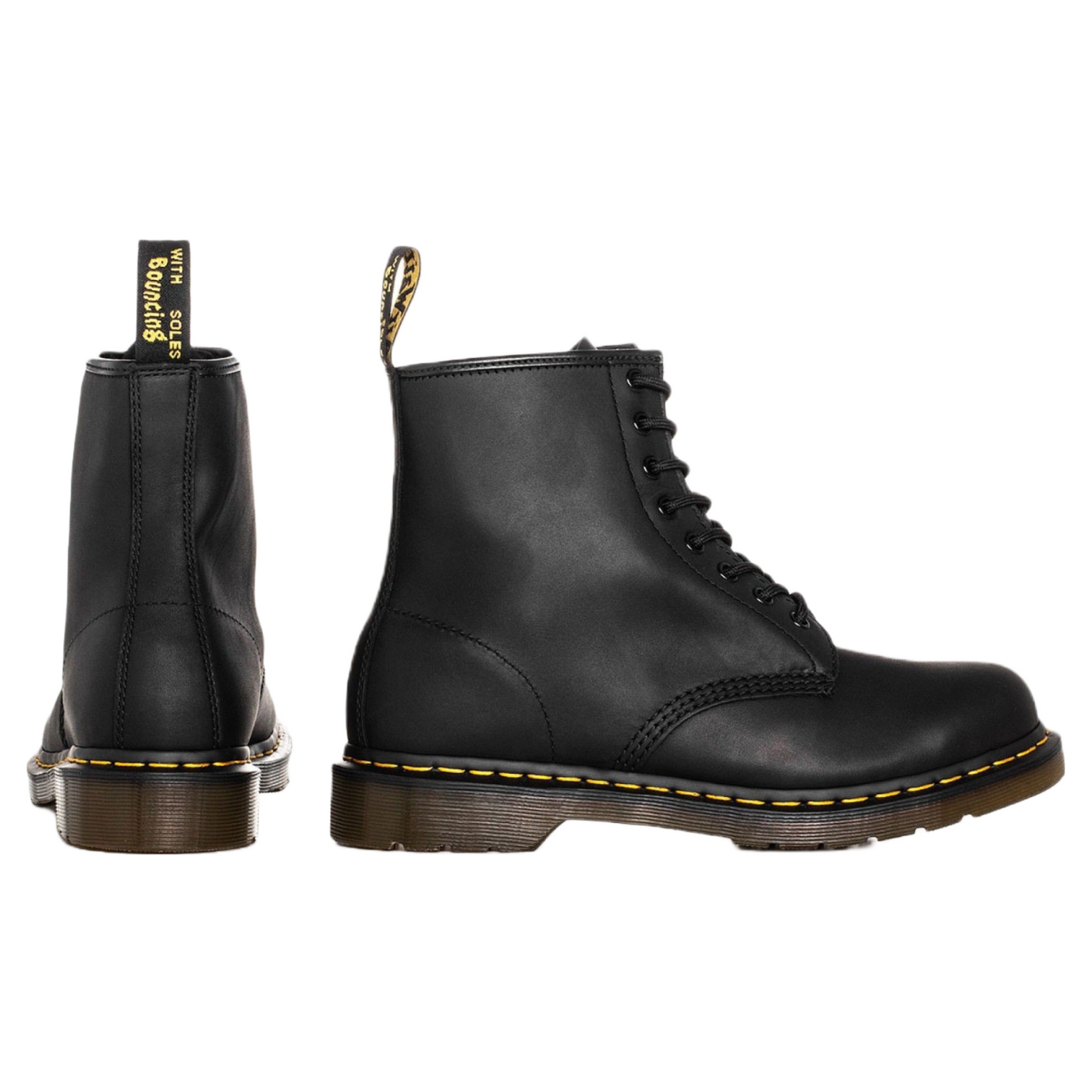 Bota Dr. Martens 1460 Greasy em Preto