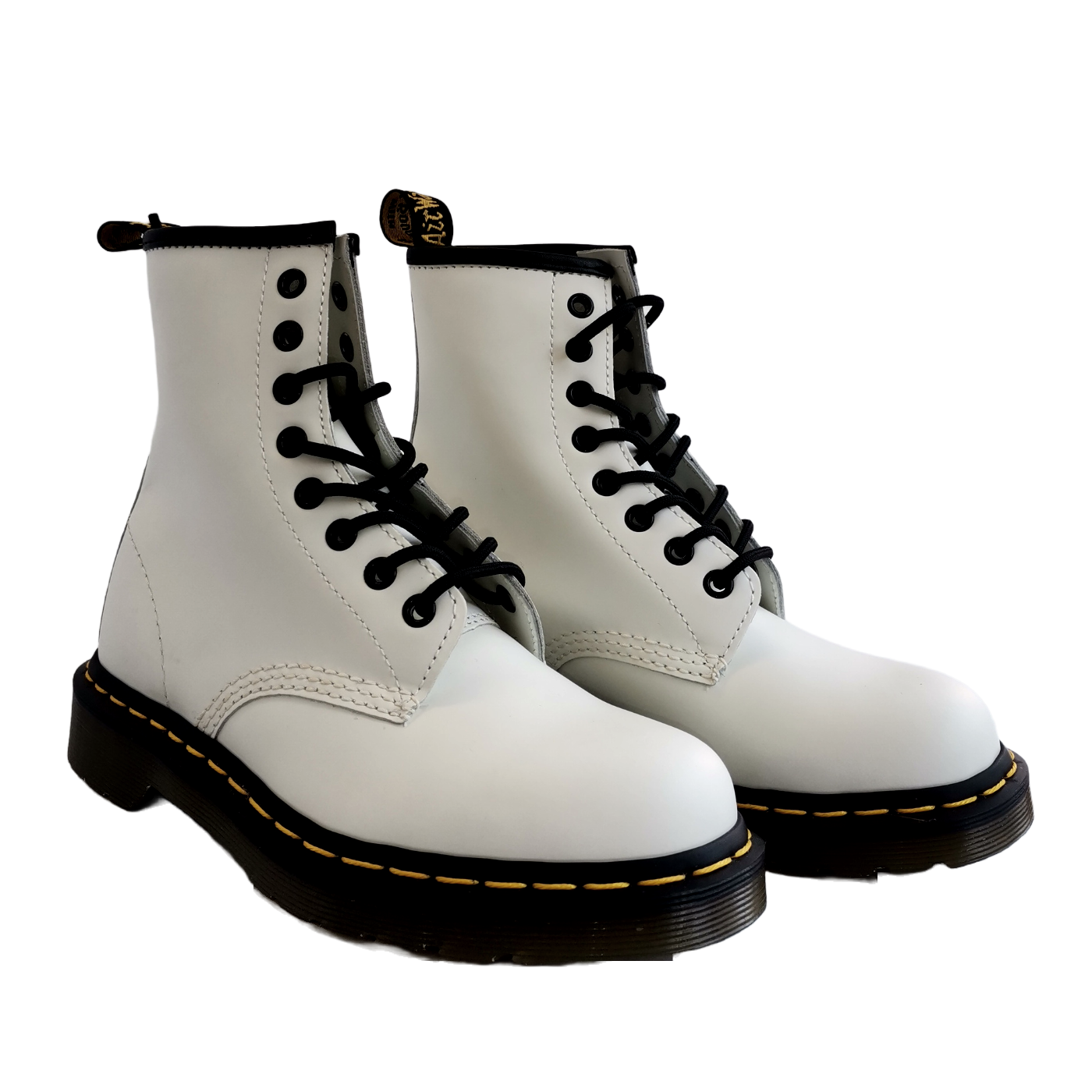 Dr Martens 1460 Boots - White Smooth