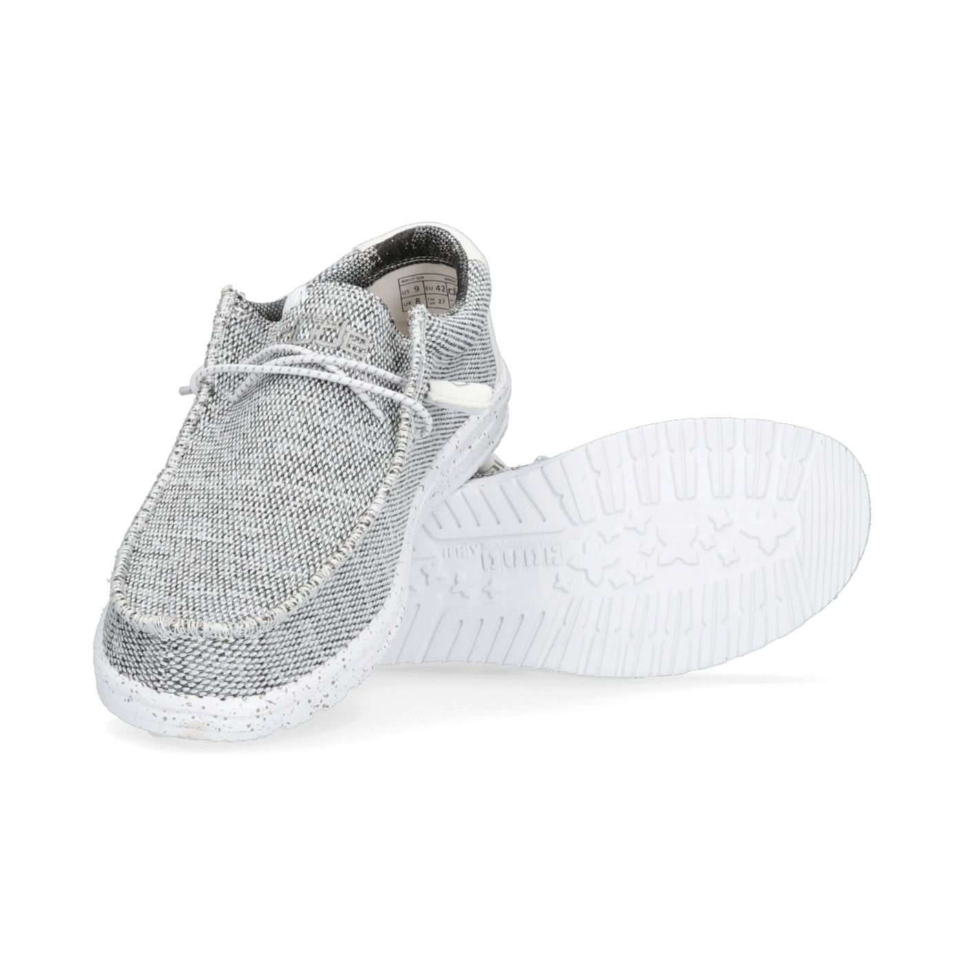 Wally Sox Gray Hey Dude Moccasin