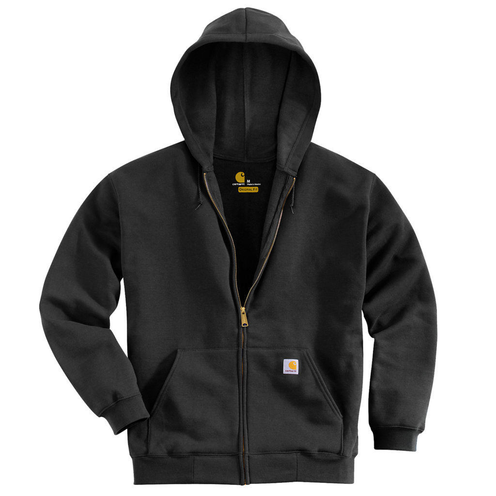 Casaco c/capuz Zip Hooded Carhartt Preto