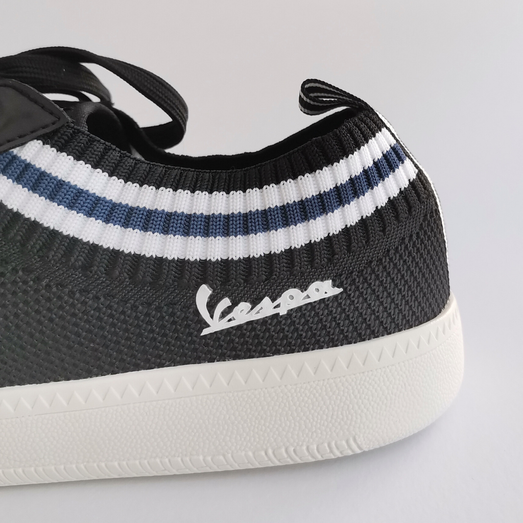Zapatillas negras Vespa Pop para hombre