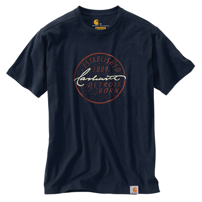 T-Shirt Detroit Born Logo Carhartt