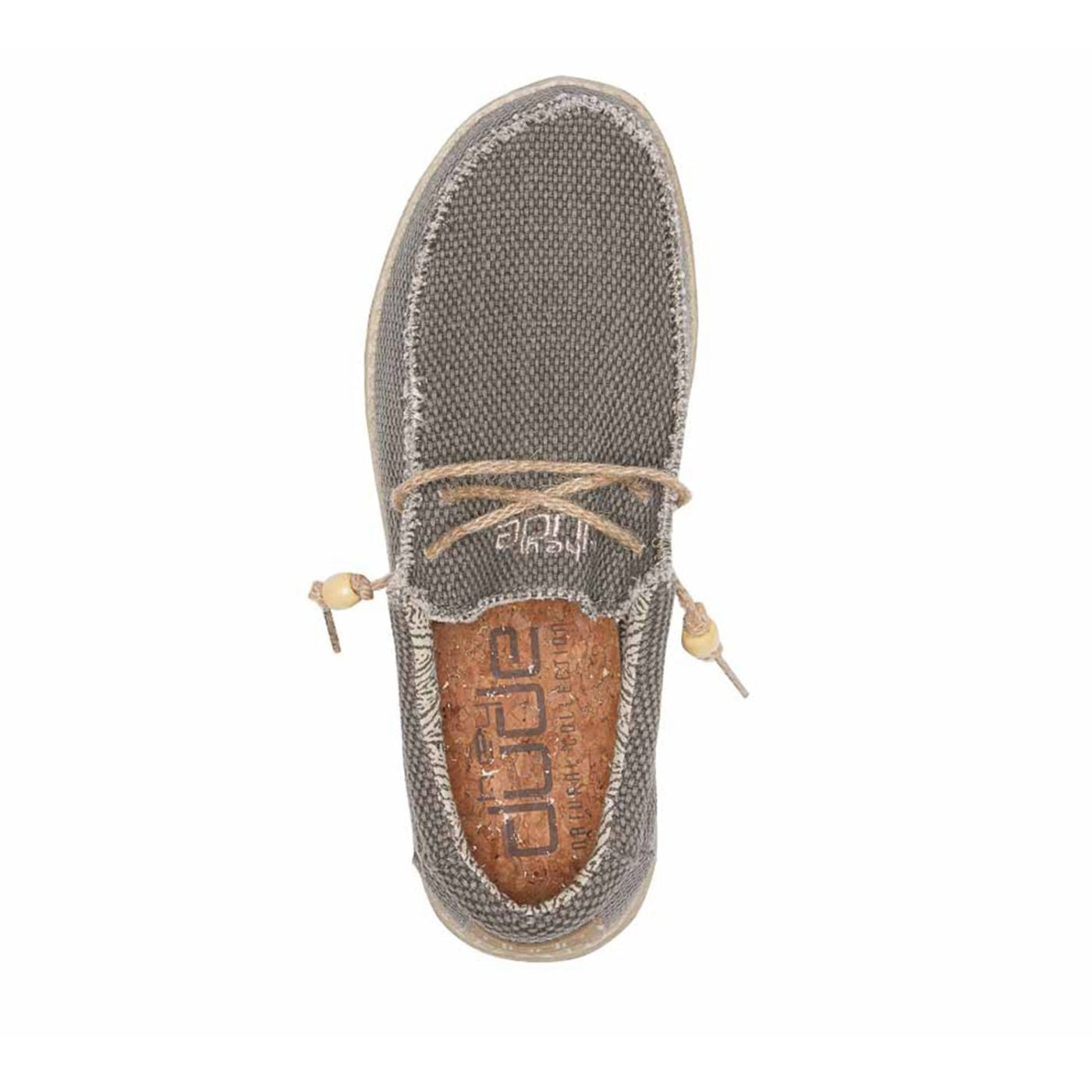 Moccasin Wally Braided Army Hey Dude