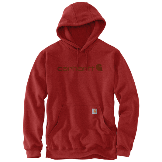 Sweatshirt with Hood Signature Logo Carhartt