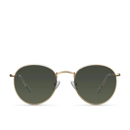 Óculos de sol Yster Gold Olive Meller