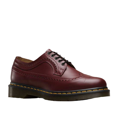 Sapato Brogue 3989 Vermelho Vintage Dr. Martens