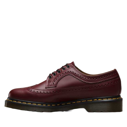 Sapato Brogue 3989 Vermelho Vintage Dr. Martens
