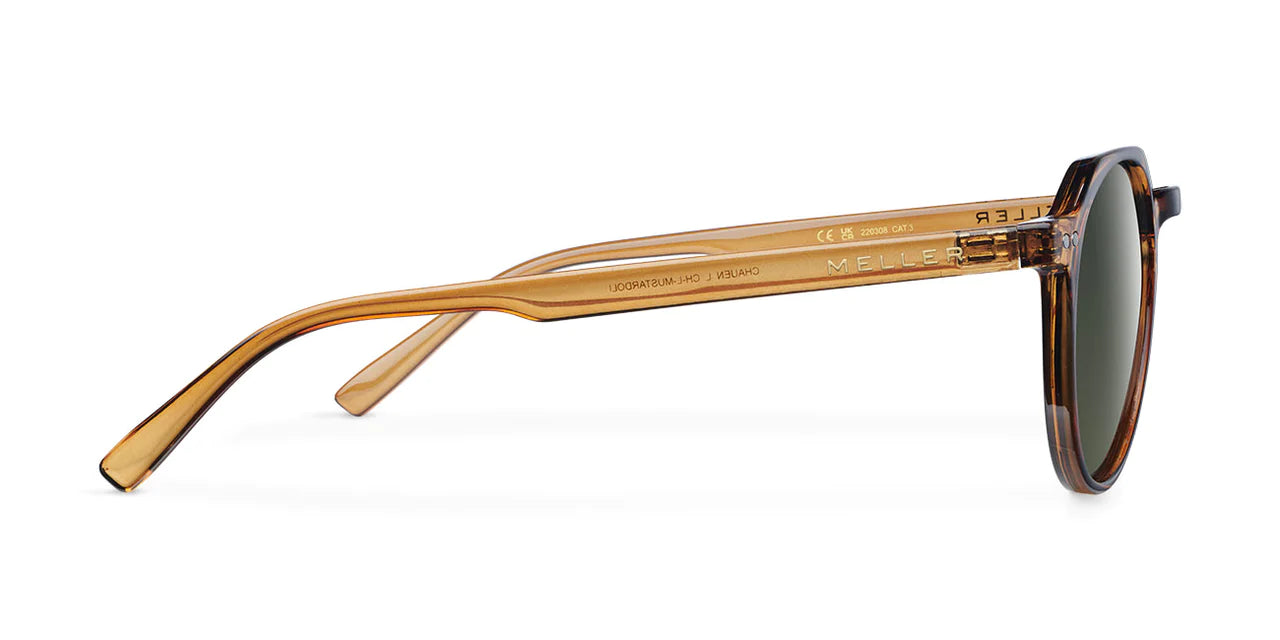 Chauen L Mustard Olive Meller sunglasses