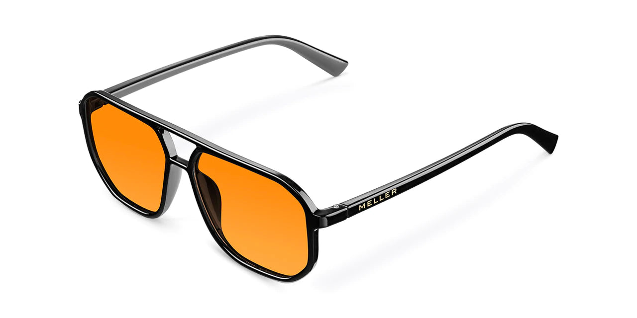 Sanyu Black Orange Meller Sunglasses