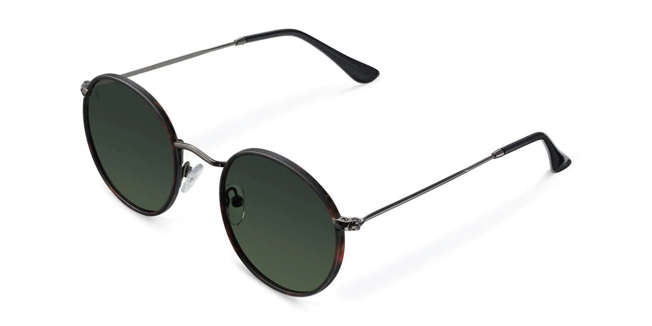 Yedei Gunmetal Olive Meller Sunglasses